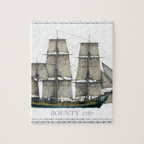 1787 hms bounty jigsaw puzzle