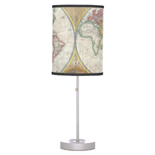 1794 Double Hemisphere Map Table Lamp