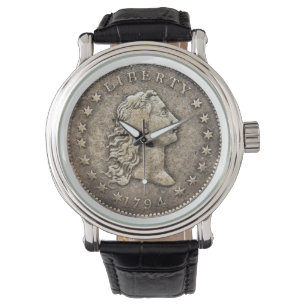 1794 Flowing Hair Silver Dollar - Watch