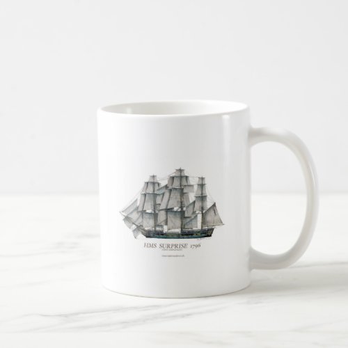 1796 HMS Surprise art Coffee Mug