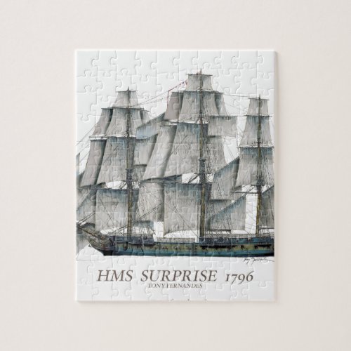 1796 HMS Surprise art Jigsaw Puzzle