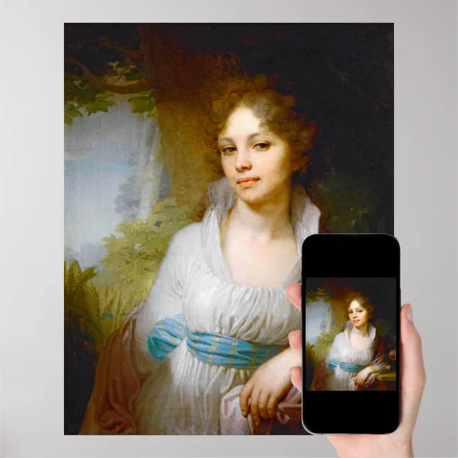 1797 - Portrait of M.I.Lopukhina Poster | Zazzle