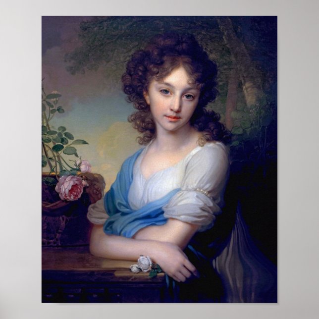 1799 - Portrait of Elena Alexandrovna Naryshkina Poster (Front)