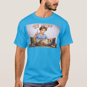 17 HITS? Funny RPG Anime T-Shirt Dungeon Master