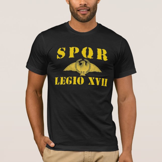 17 Octavian/Augustus' 17th Legion - Eagle T-Shirt (Front)
