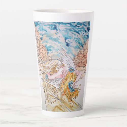 17 oz Latte Mug _ Shades of Angels Book collection