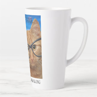 17 oz white latte mug better ask nana