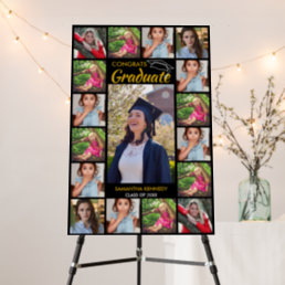 17 Photo Collage Template Congrats Graduate Foam Board