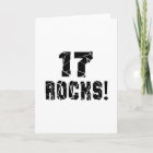 17th Birthday Happy Birthday Card Design 3 | Zazzle.com