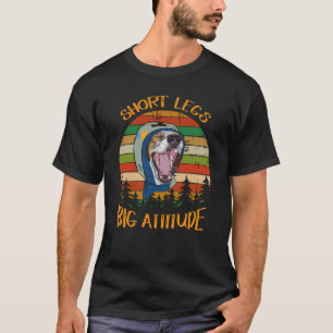 17 Short Legs Big Attitude Cute Beagle T-Shirt