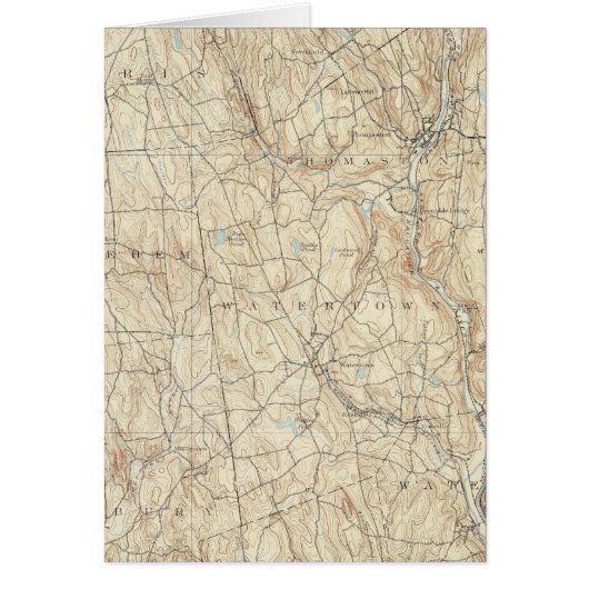 17 Waterbury sheet Cards (Front)