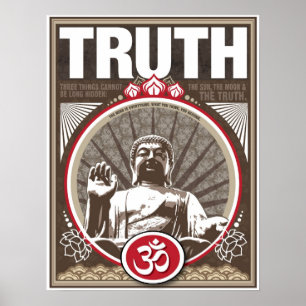 17" X 22" Buddha TRUTH poster