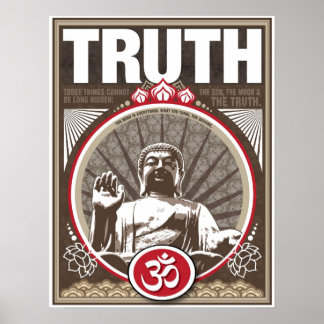 17" X 22" Buddha TRUTH poster