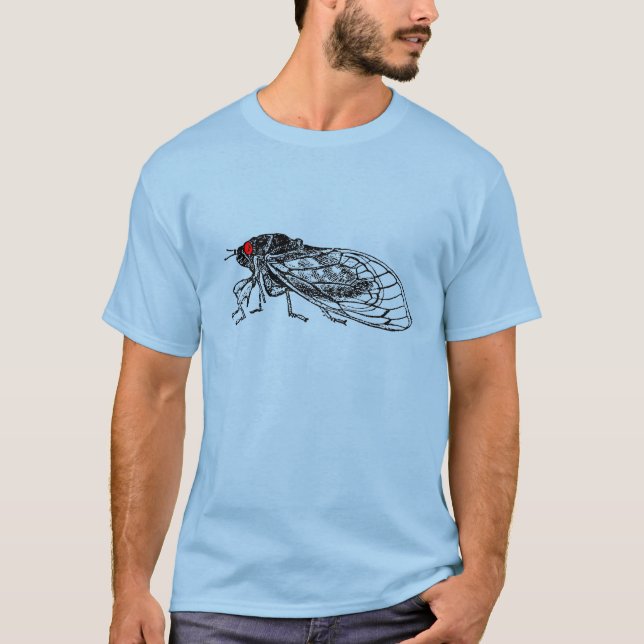 17 Year Cicada Tye Dye Shirt (Front)