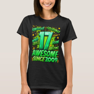 17 Year Old For Boys 17th Birthday Boy 17 Year Old T-Shirt