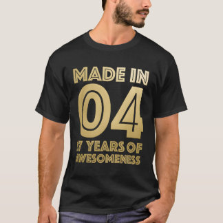 17Th Age 17 2004 N T-Shirt
