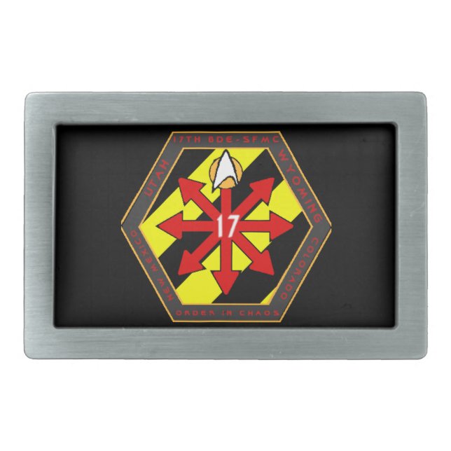 17TH BDE BELT BUCKLE (Front)