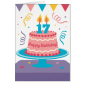 17th Birthday Cake (Front)
