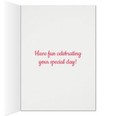 17th Birthday Cake Cards (Inside (Right))