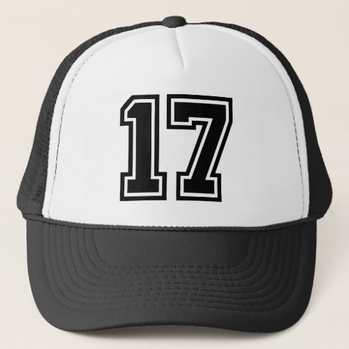17th Birthday Party Trucker Hat