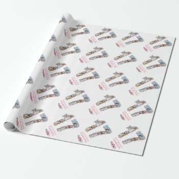 17th Birthday Photo Girl Collage Pink Flower White Wrapping Paper by SorayaShanCollection at Zazzle