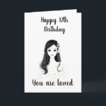 ****17th BIRTHDAY**** TO OUR "LOVELY YOUNG LADY"** Card<br><div class="desc">YOUR **LOVELY YOUNG LADY** WILL BE SO HAPPY TO RECEIVE THIS CARD FROM "YOU" on THAT ALL IMPORTANT *****17th**** BIRTHDAY AND WILL CHERISH IT FOR-EVER I AM SURE!  REMEMBER THOUGH,  YOU CAN "CHANGE THE AGE" IN A MATTER OF SECONDS IF NEEDED :)</div>