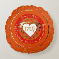 17th Carnelian Color Wedding Anniversary