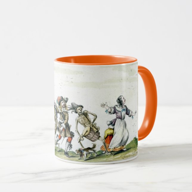 17th Century Art Memento Mori Coffee Mug (Front Right)