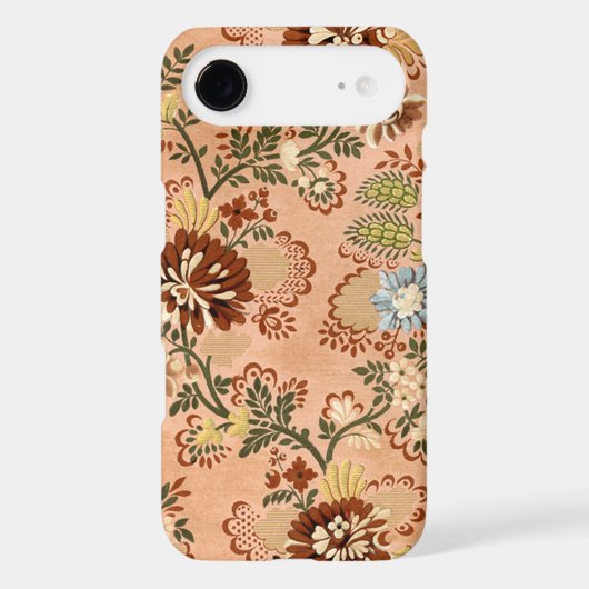 17th Century Damask Textile Case-Mate iPhone Case (Back)