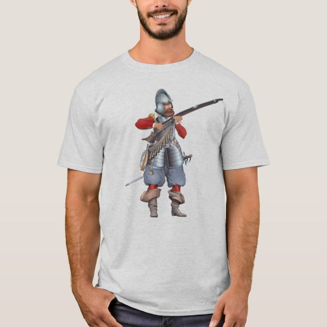 17th Century Musketeer T-Shirt (Front)