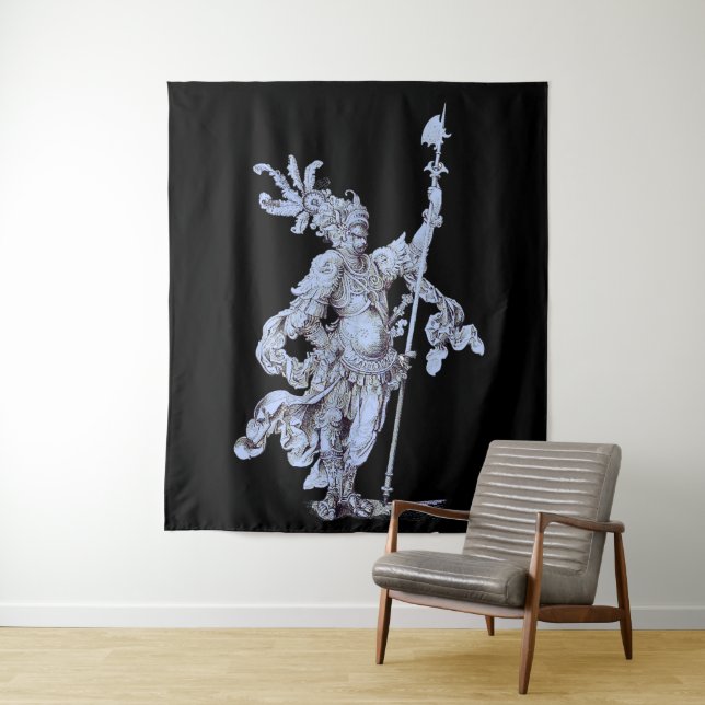 17th century soldier tapestry (In Situ)