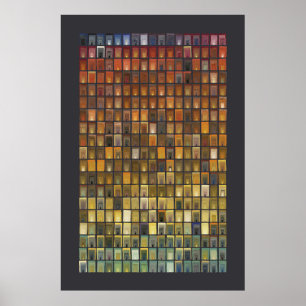 17th Century Watercolors - Doorways Poster