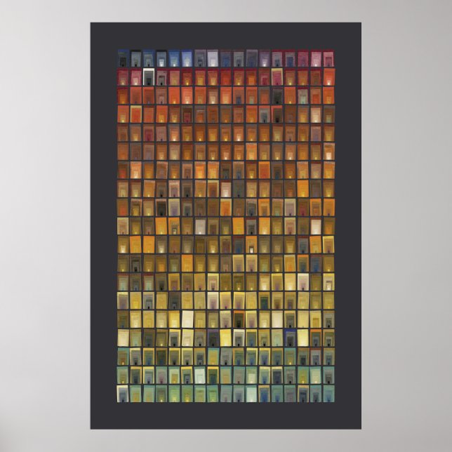 17th Century Watercolors - Doorways Poster (Front)