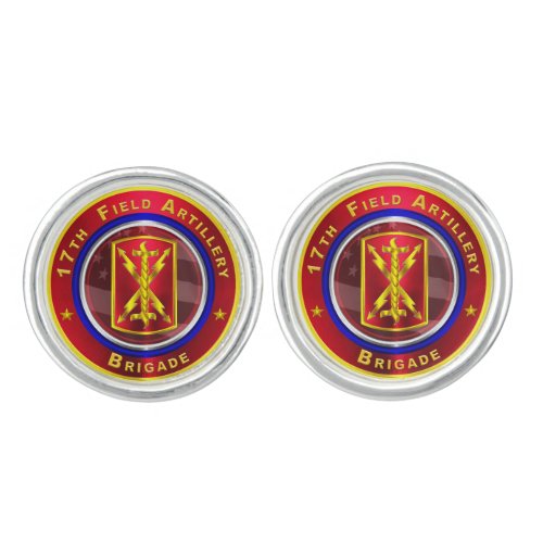 17th Field Artillery Brigade Cufflinks