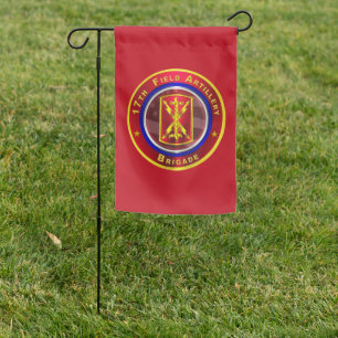 17th Field Artillery Brigade “Thunderbolt” Garden Flag