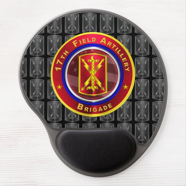 17th Field Artillery Brigade “Thunderbolt” Gel Mouse Pad (Front)