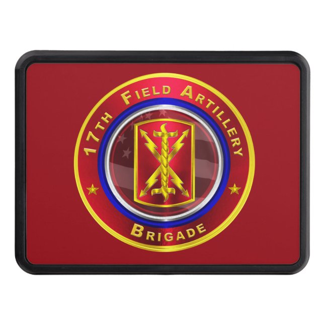 17th Field Artillery Brigade “Thunderbolt Hitch Cover (Front)