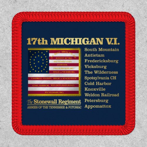 17th Michigan VI BH Patch