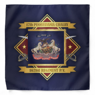 17th Pennsylvania Cavalry Bandana