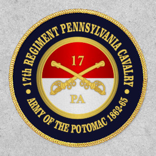 17th Pennsylvania Cavalry  Patch