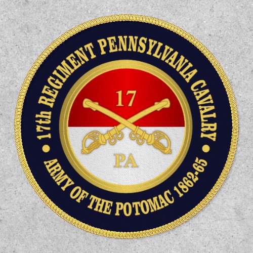 17th Pennsylvania Cavalry  Patch