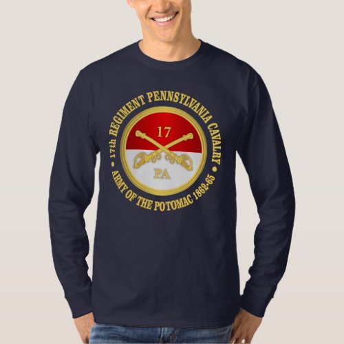 17th Pennsylvania Cavalry T_Shirt