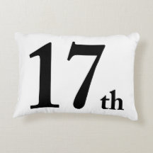 17th This number is for birthdays or anything else