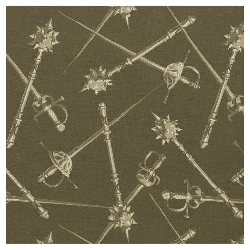 1800s Melee Weapons, Sepia Fabric