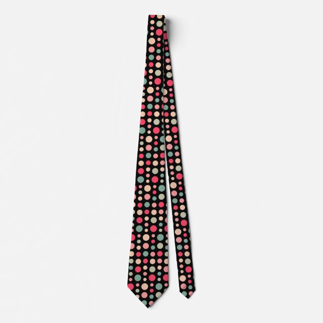180115 - Colors 01 - on Black Neck Tie (Front)