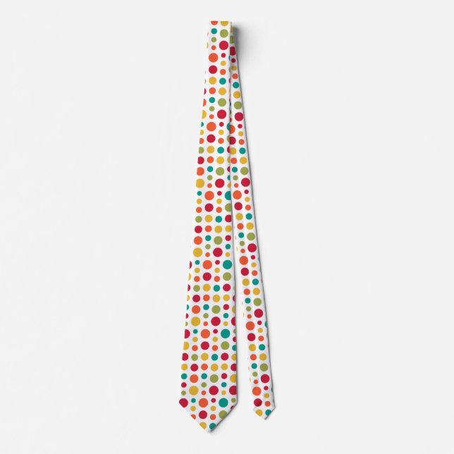 180115 - Colors 02 - on White Neck Tie (Front)