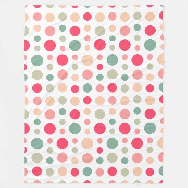 180115 v2 - Colors 01 - on White Fleece Blanket (Front)