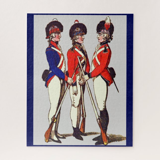 1803 London Volunteers print Jigsaw Puzzle (Vertical)