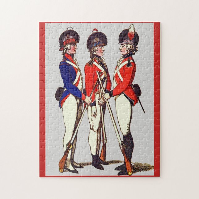1803 London Volunteers print Jigsaw Puzzle (Vertical)