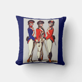 1803 London Volunteers print Throw Pillow